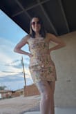 I was on the hunt for a new dress to celebrate turning 30, and this was perfect! I got so many compliments, and the floral design was gorgeous. I love flowers and plants, so as soon as I saw these details, I was sold! The lace back detail really gave it something extra too. I LOVE this dress and will definitely be wearing it to as many occasions as possible!! - Jamie C.
