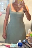 I bought this dress in a size S, but it was loose around my waist and underarms, and a little loose around my chest too. So I switched it for an XS and it fit like a glove. I didn't even have to wear a bra to feel supported. It does run very long, though, and I had to have it hemmed, which is just so expensive & I wish Lulus would pull back on length a little, seeing as 90% of customers have to have these dresses hemmed. - Jwala R.