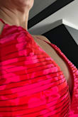 This dress is so beautiful, but the busy area is badly made with an uneven amount of material for my larger chest I couldn't fill it out. Such a shame. Lulus, please manage your quality control better... - Kassandra