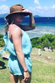 Great for my trip to the BVI! You can wear it casual as a swim cover up or dress it up with cute wedges and statement earrings. Definitely not bra friendly, but a little fashion tape can fix that! - Alicia L.