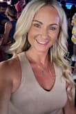 I love this top. I ordered in a small so it would fit snug but it was way too small. I exchanged for a medium and it fit perfect! It is lined and feels like good quality! - Jessica L.