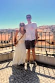 Buy this dress! It's so effortlessly beautiful and flattering. I wore it in Portugal, exploring Lisbon, and for a walking tour. I'm 5'1 and length was perfect and just grazed the floor in flats. It's form fitting but not too tight, so you can still move easily. - Desiree S.