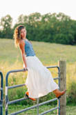 My daughter had a vision for her Senior Pic, and this skirt helped make it come true! Top in pic is also from Lulus! - Kara B.