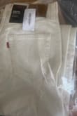I ordered white Levis but received cream colored Levis. I already have some of those. I needed true white jeans. Label says white but alas, they aren't. Had to return - Amanda B.
