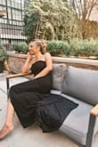 I searched high and low for the perfect black bodycon gown. When I saw it, I knew this was going to be the one. I am 5'6 and loved the longer length on this. It fit like a glove, and I felt stunning - Melanie K.