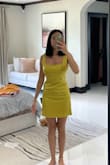 I don't know if because it's tight on my hips, makes it baggy on my waist. It might be my body type. I have a small waist - Eneilitza R.