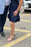 Had a baptism and I anted the perfect shoes. I just love them. They are so stylish and elegant that make a statement. I wore a navy dress with them, but they are so versatile to wear multiple colours! Everyone loved them! - Stephanie N.