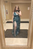I bought this for the military ball and my brother's wedding and loved it!! I wish I had gotten it hemmed, but other than that, it was perfect! I got so many compliments. - Ashley B.