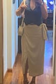 So cute! Iron before wearing!!! Love the liner inside too! Perfect length for tall girlies! - Camille S.