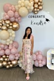 I've gotten so many compliments when I wore this for my daughter's grad party. They said it's elegant and sophisticated. To be honest, I feel expensive wearing this dress! - Juanita V.