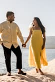 It was so pretty and comfortable to wear! I went biking in it and even got engaged in it! the pictures turned out amazing and the dress was the perfect color in golden hour! Great quality! - Riddhi P.