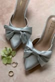 I got married in July and wore these as my "something blue" on my wedding day and they were perfect!! I absolutely loved them and got so many compliments on them. I loved how the heel wasn't too tall so they were comfortable to walk in. They also looked super cute in the photos! - Kelli W.