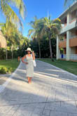 I love this dress; it was perfect for vacation in Tulum , Mexico. - Magdalena D.