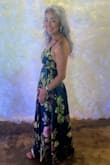 The dress is beautiful, got a lot of compliments. Pics don't do justice, the fabric looks and feels great - Maria A.