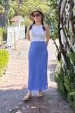 Fits well, even for someone really short like me, 4'9. And I like that you actually take it apart so if you want to just wear the shirt or the skirt you can. - Anne B.