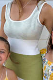 I love the fit but the sweater material did ball up from sitting just a few hours! - Dana O.