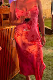 Beautiful dress, wore it to a wedding and got so many compliments. It is a bit booby if you're above a D cup. - Raquel C.
