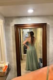 Was perfect! And for me being tall, this dress was perfect with heels. - Nathalia S.