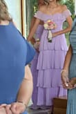 This looked super cute on. My daughter is 6ft and 115lbs, but this dress fits her well. We loved it. - Jamie L.