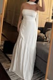 Really flattering and pretty. Love the corset in the back. I would size up if you have larger thighs, and note that if you're 5'3 or shorter, this dress would definitely run long on you. - Lisa B.