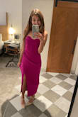 This dress fit me perfectly and was so comfortable! The color was beautiful and got so many compliments - Jessica W.