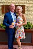 The dress is so cute! Lots of compliments! Comfortable and pretty colors! - Sue B.