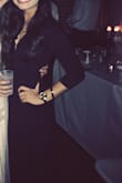 I bought this dress for wedding/New Years and I am completely obsessed! I wish I had more occasions to wear this to! The slit is very high so be careful, but other than that I have nothing bad to say - Elizabeth G.