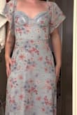 I loved this dress. The color was so cute, and I felt like a princess wearing it! It fit me perfectly, so it's great for people with small boobs. It was a great length for me too with heels on. I felt like the quality was just fine for the price. - Taylor W.