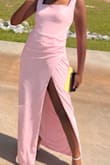 The top part was a little roomy and needed to be tapered in. This dress was really nice. - Jackeline Y.