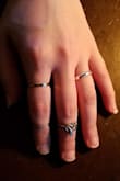 These are my default rings for any and every occasion. Being able to customize any look with accessories is a must, especially when you can layer on as many or as little rings as you wish. Mix and matching from other rings is own is my greatest pleasure, and the variety of sizes means there are endless possibilities. These are a must have for an accessory! - Anjulia R.