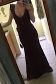 I was worried about the way the dress would fit my boobs due to reading past reviews, but I absolutely love this dress! Everything fits perfect and the length hits the floor just perfectly for my height. If you're taller than 5'7" then a small might be too short for you. Can't wait to wear it to my prom next weekend! - Madison L.