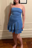 I bought this dress because it was on sale, and it was a great decision! Fits perfectly, great length to be fun, and still covers my under-dress shorts. I get a lot of compliments! - Nicole S.
