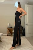 Love it! I was looking for a dress that could be worn to multiple events- mil ball + wedding, and this was it! classic and timeless! I wish it were 1-2 inches longer, but I am 6ft so that's always an issue. - Anna V.