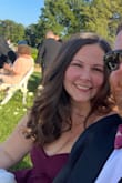 Color was beautiful, dress was comfortable, and with heels didn't need hem. I'm postpartum, and it was very flattering to my curves. Wish the pleats held up a bit better, but for the pric,e this dress was perfect. - Sara A.