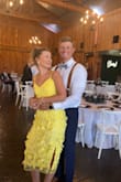 It was a perfect summer wedding guest dress. Adjustable straps, perfect length, fitted but comfy on a mama of 2. Definitely recommend! - Katie F.