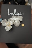Super cute. Cheaply made.  Was going to wear them yesterday to an event only for the backing to break. - Monica C.