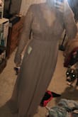 This dress I got in dusty lavender and the color was not exactly what I expected. The color seemed to be lighter in some places and the color was more mute than the picture.also the dress didn't quite lay right on me! Still an amazing dress, just not the one for me! Found another great Lulus dress though so still very satisfied by the company and it's clothes! - Dana N.