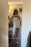 True to size! Not too short and feels very classy. - Nanci P.