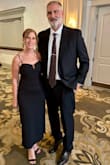 I had it hemmed slightly above the ankle. I didn't want floor length. The dress is absolutely beautiful for a formal evening wedding - Frances P.