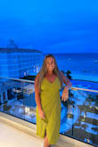 Got this dress to have a comfy dress on my all-inclusive vacation, and it was super soft and comfy. A little big but still worked out great! Definitely recommend. LOVE the color!! - Kasey L.