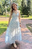 I was a little scared to order this dress because of my height (5'8) but it is just the right length! this dress fits me perfectly and is absolutely stunning! I got very many compliments on it! - Allie M.