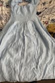 I was really excited to receive this dress for my pinning ceremony and couldn't wait to try it on. Unfortunately, when it arrived today, I noticed it was damaged and had a hole in it. Very disappointed since I was looking forward to wearing it for such a special occasion - Ngoc C.