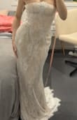 Loved the dress, just needed to size down as it didn't snatch me enough. Super cute for a second wedding outfit or bridal shower vibe. Just probably measure yourself before purchasing, that I didn't do haha. - Aida B.