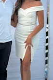 This is really cute! In general, I think the off the shoulder look is not for me. It photographs well, but the sleeves can feel restricting if wearing for a long night. Got many compliments! - Elizabeth B.
