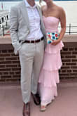 I received so many compliments on this dress. So comfortable all night, stayed in place! Very comfortable - Olivia B.