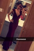 I was a little nervous about ordering this dress online due to my small size but it fit perfectly. I love it so much. I may take it in a little on the neckline since I am so small breasted. I just do not want an embarrassing mishap. Either way this is the perfect prom dress even for a space themed prom! - Natalia D.