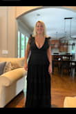 I loved the dress. The lace was nice feeling, not heavy or stiff. Fit well and held chest in. - Dawn F.