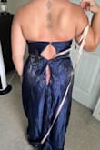 Zipper broke when I tried the dress on right out of the bag. I ordered a M (my usual size) and the top was really tight and difficult to hook. For reference I am a 36C. Would not recommend if you have anything larger than a B cup as there is not support for the girls. - Lauren B.