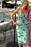 Perfect summer dress& color is amazing!  The fit and fabric are great as well - Samantha H.