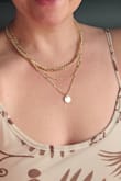 This is a versatile necklace trio. I've worn all three together and each chain individually to complement my outfit. - Noelle C.